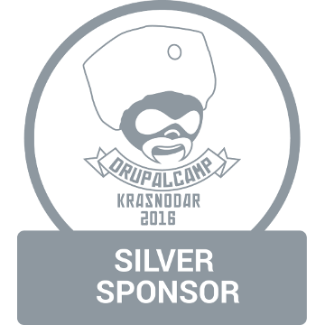 Silver sponsor DrupalCamp Krasnodar 2016
